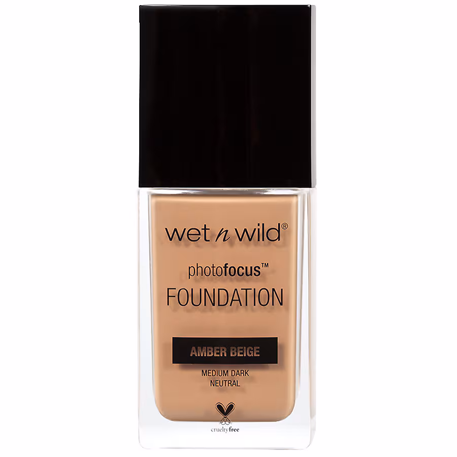 Wet n Wild Photo Focus Matte Foundation, Caramel, 1.0 fl oz