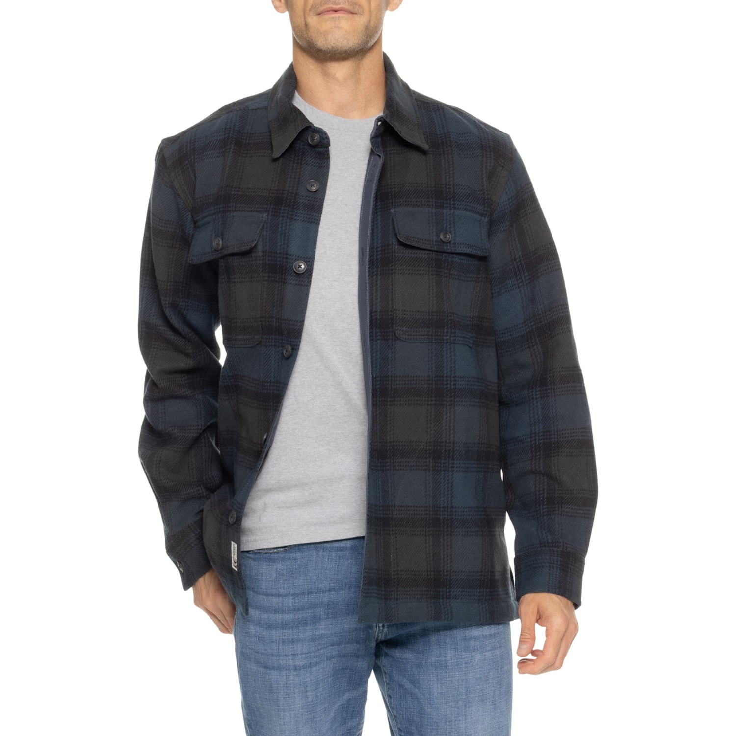 Marmot Pinecrest Heavyweight Flannel Overshirt - Long Sleeve