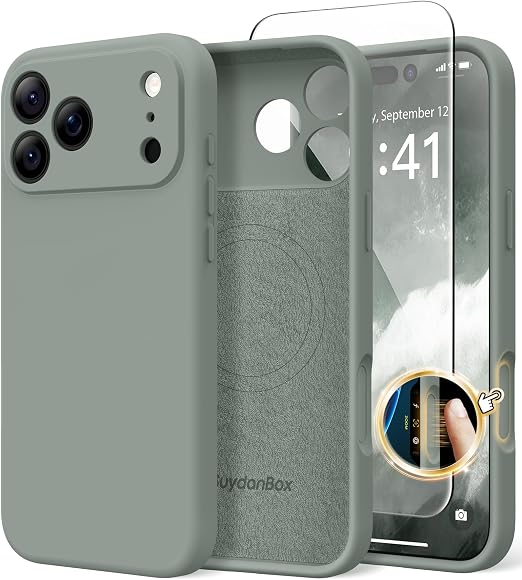 Magnetic for iPhone 18 Pro Case/iPhone 17 Pro Case Silicone