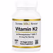 California Gold Nutrition, Vitamin K2 (as Menaquinone-7), 50 mcg , 120 Veggie Softgels