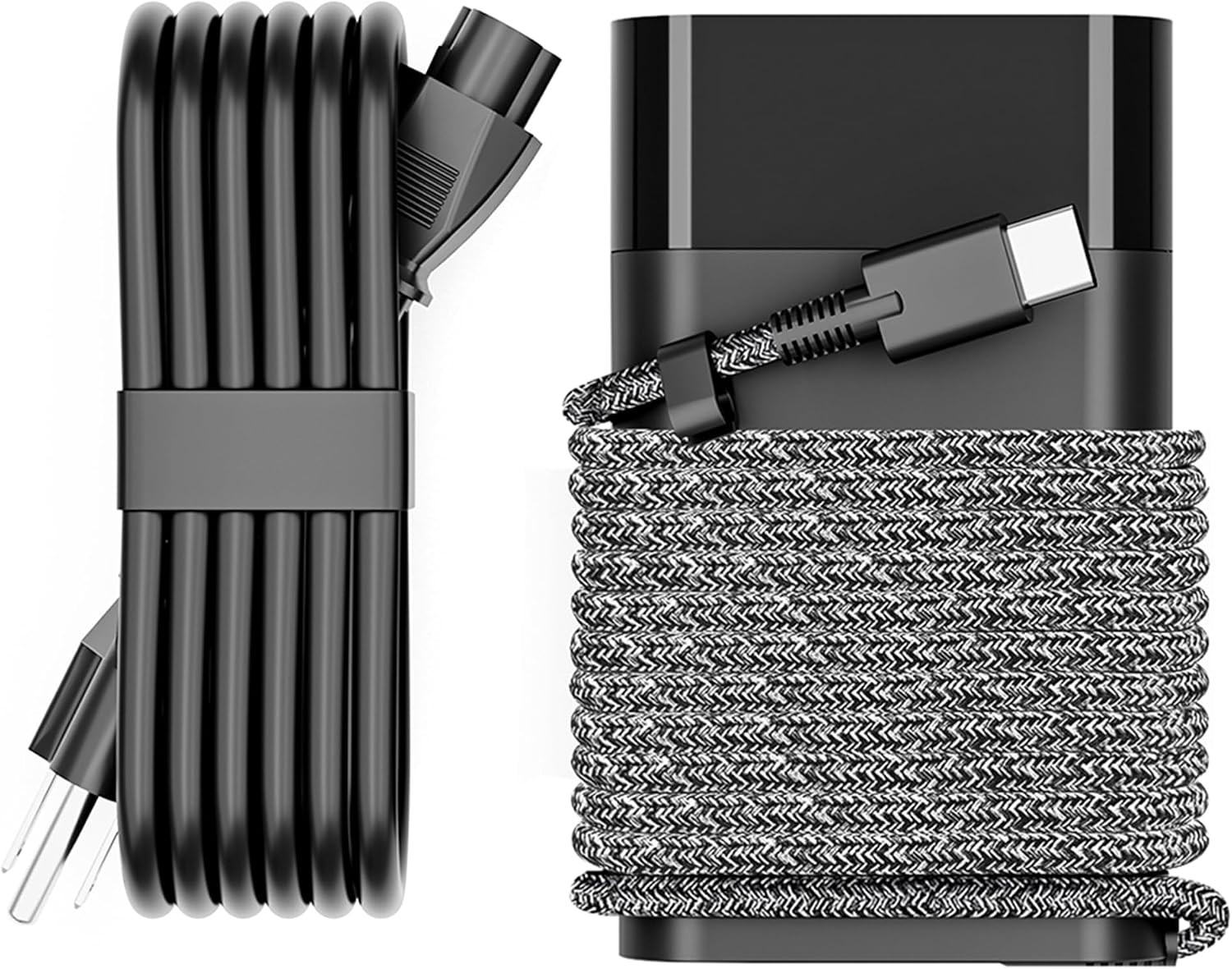 WZXHU 65W USB C Laptop Charger Compatible with HP Spectre,Envy,Elitebook x360,Omnibook,Pavilion,Chromebook,Elite x2,Zbook,ProBook,Dragonfly Fast Charging Slim Type C Power Adapter Travel Cord