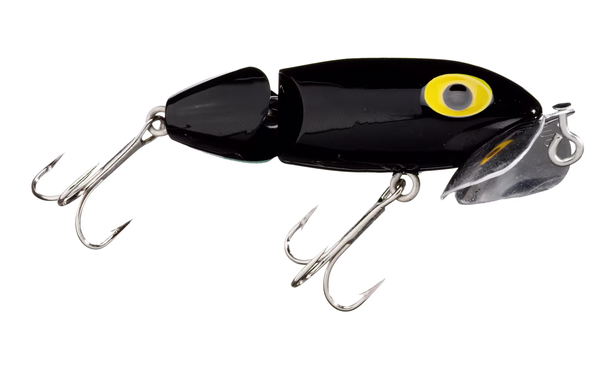 Arbogast Jointed Jitterbug - G620 - 2-1/2" - Black