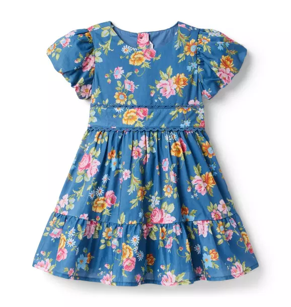The Floral Puff Sleeve Dress